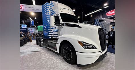 Kenworth Unveils T680 Hydrogen Fuel Cell Commercialization Plans Fleetowner