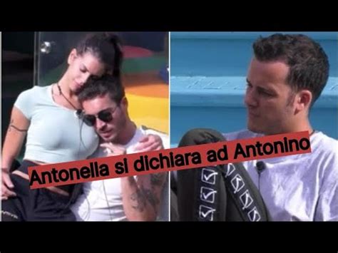 Antonella Si Dichiara Ad Antonino E Di Notte Youtube