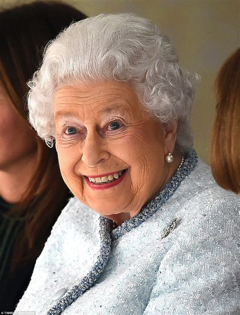 queen  england attends    fashion week show richard