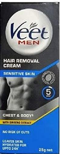 Buy Veet Hair Removal Cream For Men Sensitive Skin 25g Online At Lowest Price In Ubuy India