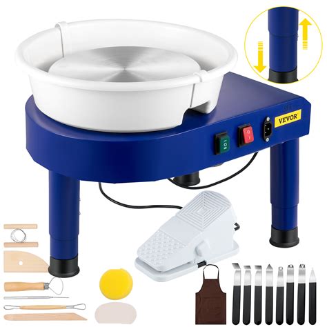 Vevor Pottery Wheel 14in Ceramic Wheel Forming Machine 0 300rpm Speed