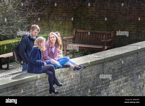 Cambridge University Students College Hi Res Stock Photography And