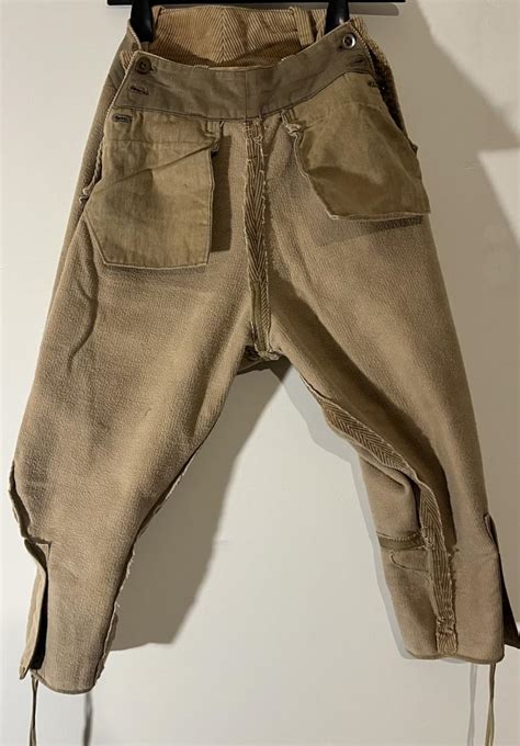 Ack Ack Militaria Ww2 British Womens Land Army Corduroy Breeches