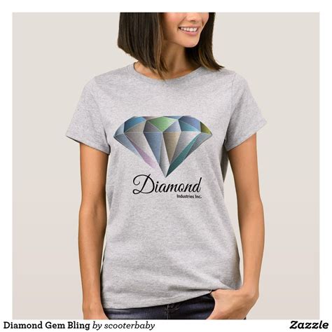 Diamond Gem Bling T Shirt Shirts Mothers Day T Shirts T Shirts For Women