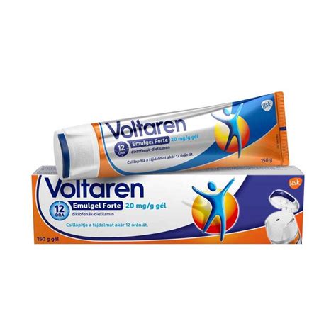 Voltaren Emulgel Forte 20 mg g gél felpattintható kupakkal Pingvin Patika