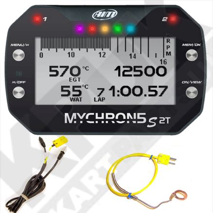 Mychron 5s 2T Complete GPS With Temp Sensor Kart Parts