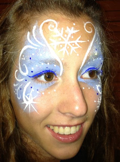 Frozen Face Painting By Jennifer Vandyke Elsa Face Painting Face