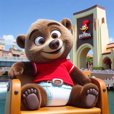 Bongo The Bear At Universal Orlando Resort 2 By Barthisher98 On