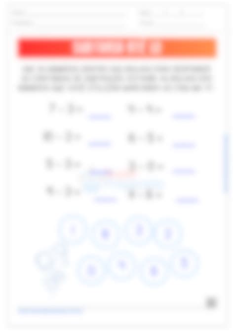 #55 Atividades de Subtrair até 10 para Educação Infantil e 1º ano EF