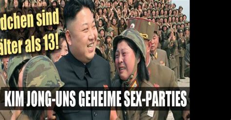 Kim Jong Uns brisantes Vergnügen Nordkoreas Sex Parties mit 200