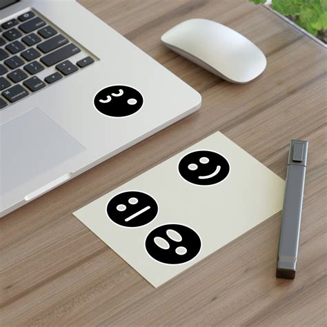 Emote Emoji Sticker Sheet Emoji Stickers, Emoji Laptop Sticker, Emoji ...