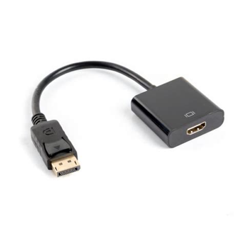 Lanberg Adaptador Displayport A Hdmi X M Negro Ad Bk