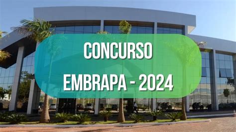 Embrapa anuncia concurso público 1 061 vagas e salários até R 12