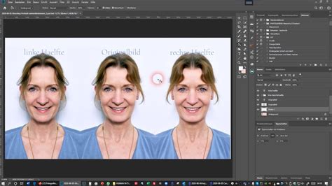 Photoshop Tutorial Gesicht Spiegeln Youtube