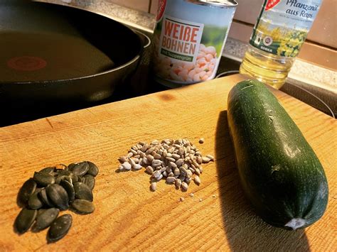 Wei E Bohnen Pfanne Mit Zucchini Vegan Zucchiniwelt De