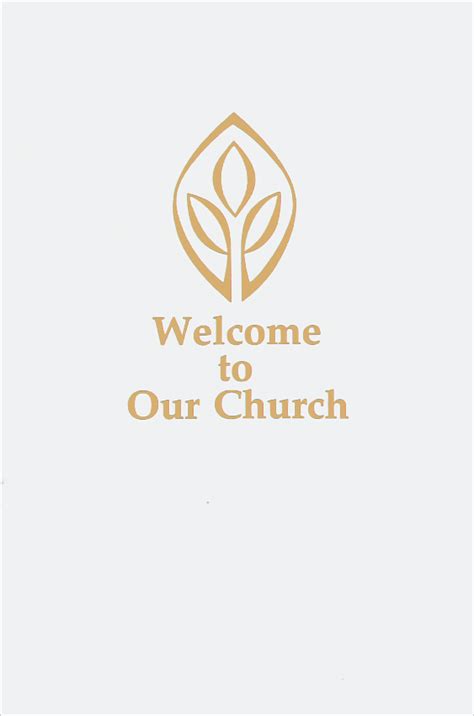Welcome To Our Church New Member Booklet Pkg Of 12 Concordia