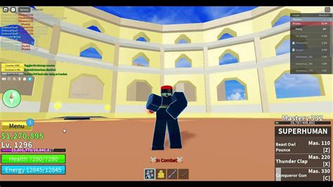 Superhuman Fighting Style Showcase Blox Fruit Read Desc Youtube