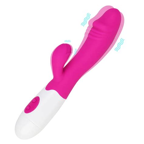 Vibrador G Spot Dildo Rabbit Para Mulheres Vibra O Dupla Silicone