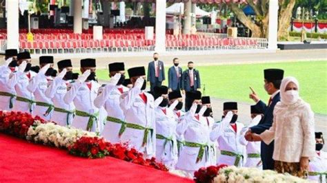 Daftar 68 Anggota Paskibraka 2022 Yang Bertugas Di Istana Negara