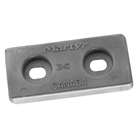 Martyr Anodes Cmzhc Aa Aluminum Medium Streamlined Bolt On Zhc Hull