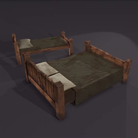 Medieval Bed Set - 3D Model by Get Dead Entertainment