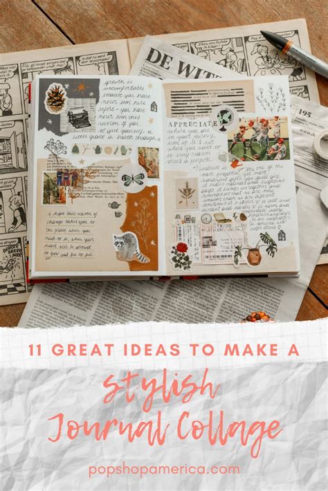 11 Ideas for Creating a Stylish Journal Collage