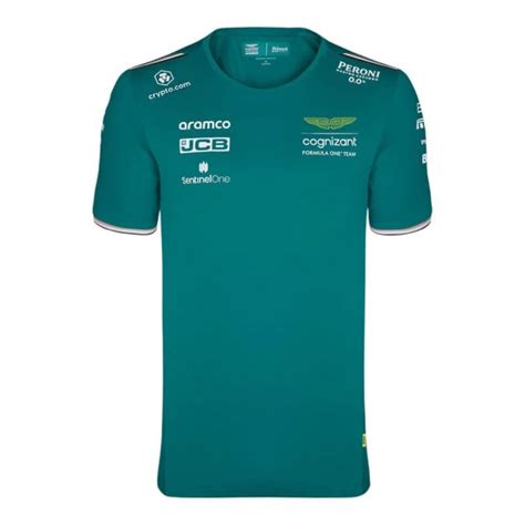 Aston Martin F Official Mens Team T Shirt