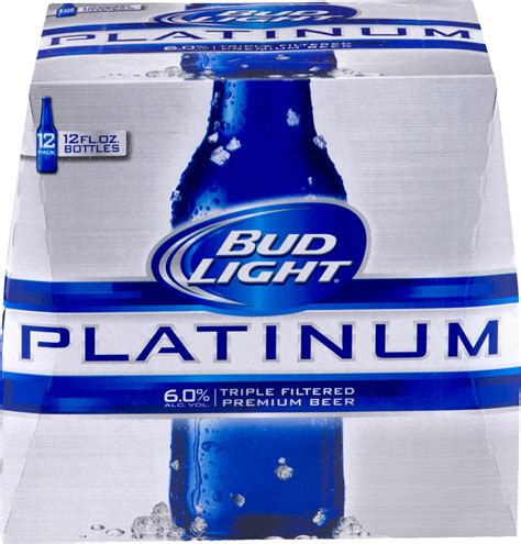 Bud Light Platinum Oz Pk Btl Luekens Wine Spirits