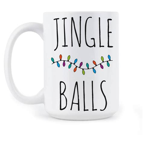 Jingle Balls Tinsel Tits Funny Christmas Mug Mature Christmas Etsy