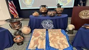 Italy Repatriates Looted Ancient Artefacts From The U S The Frontier