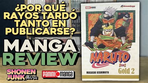 Naruto Gold Edition En Tomo Manga Review Panini Manga Youtube