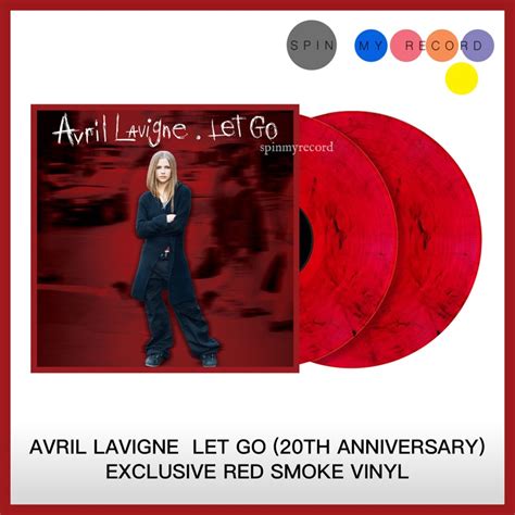 Avril Lavigne Let Go Th Anniversary Exclusive Red Smoke Vinyl