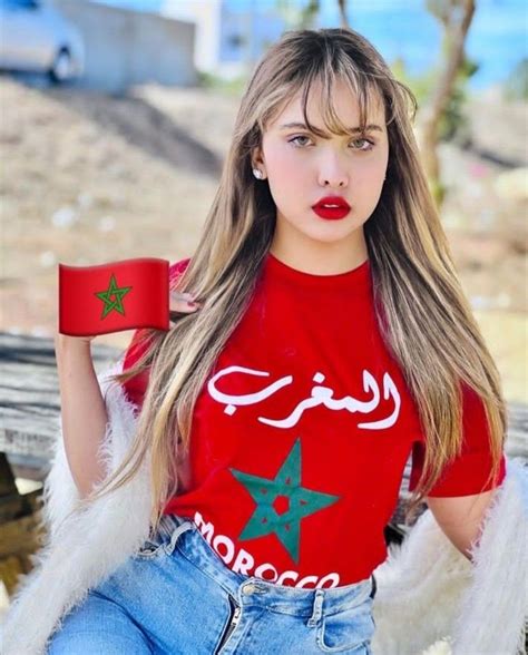 🇲🇦 🇲🇦 Morocco Girls Beautiful Girls Football Girls