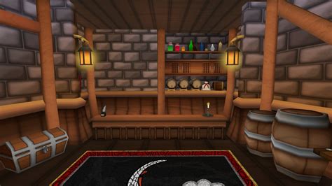 Minecraft Medieval Shop Interior