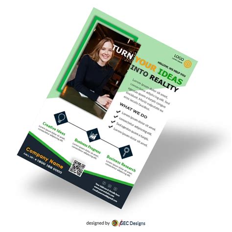 Business Advertising Creative Flyer Template Gec Designs