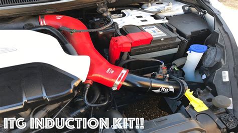 Fiesta St Itg Induction Kit Install Youtube