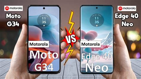 Moto G34 Vs Motorola Edge 40 Neo Full Comparison 🔥 Techvs Youtube