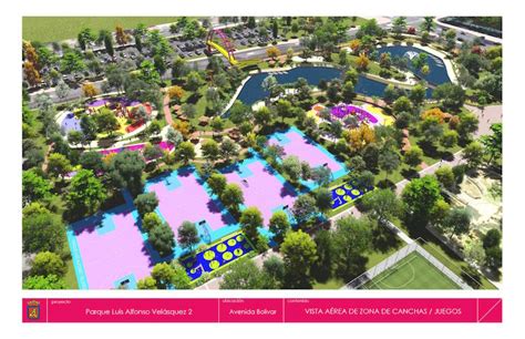 Gobierno da a conocer diseños de la ampliación del Parque Luis Alfonso