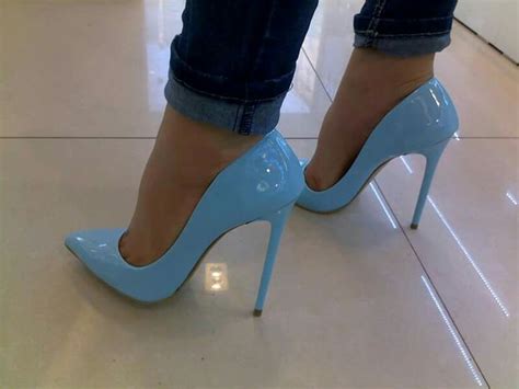 Sky Blue Stiletto Heels Stiletto Heels