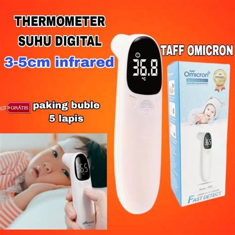 Jual Thermometer Suhu Tubuh Digital No Contac With Infrared Themometer