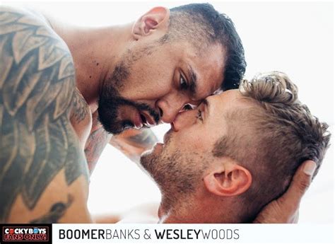 Boomer Banks And Wesley Woods Male Portrait Wesley Boomer