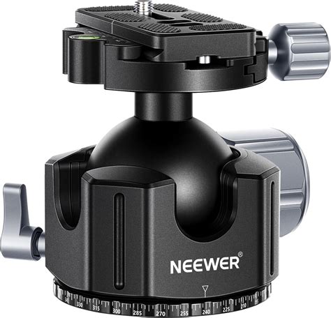 Neewer Low Profile Dslr Camera Tripod Ball Head Mm All Metal