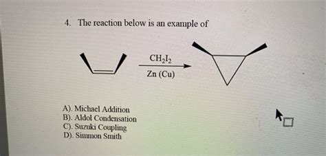 Solved The Reaction Below Is An Example Of Ch I Zn Cu Chegg