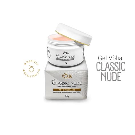 Gel Alongamento Nail Volia Classic Nude G Allungare Distribuidora Nail