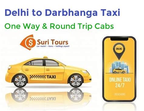 Book Delhi To Darbhanga Taxi Rs 10 KM OneWay Round Trip