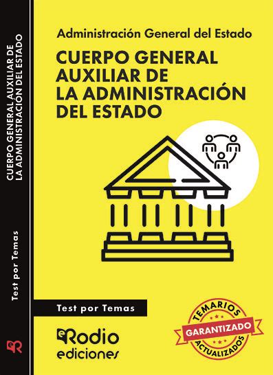 Cuerpo General Auxiliar de la Administración del Estado Test por Temas