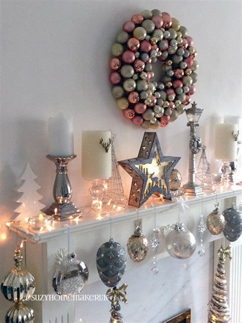 Beautiful & Easy To DIY Bauble Wreath For Christmas - Making Midlife Matter