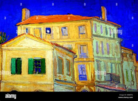 The Yellow House Painting Vincent Van Gogh