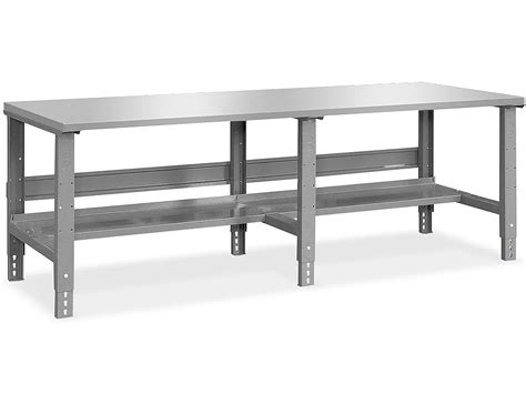 Industrial Packing Table - 96 x 36", Stainless Steel Top H-1222-SS - Uline