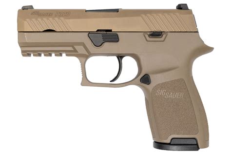 SIG SAUER P320 COMPACT 9MM FDE W/ NIGHT SIGHTS @ Vance Outdoors